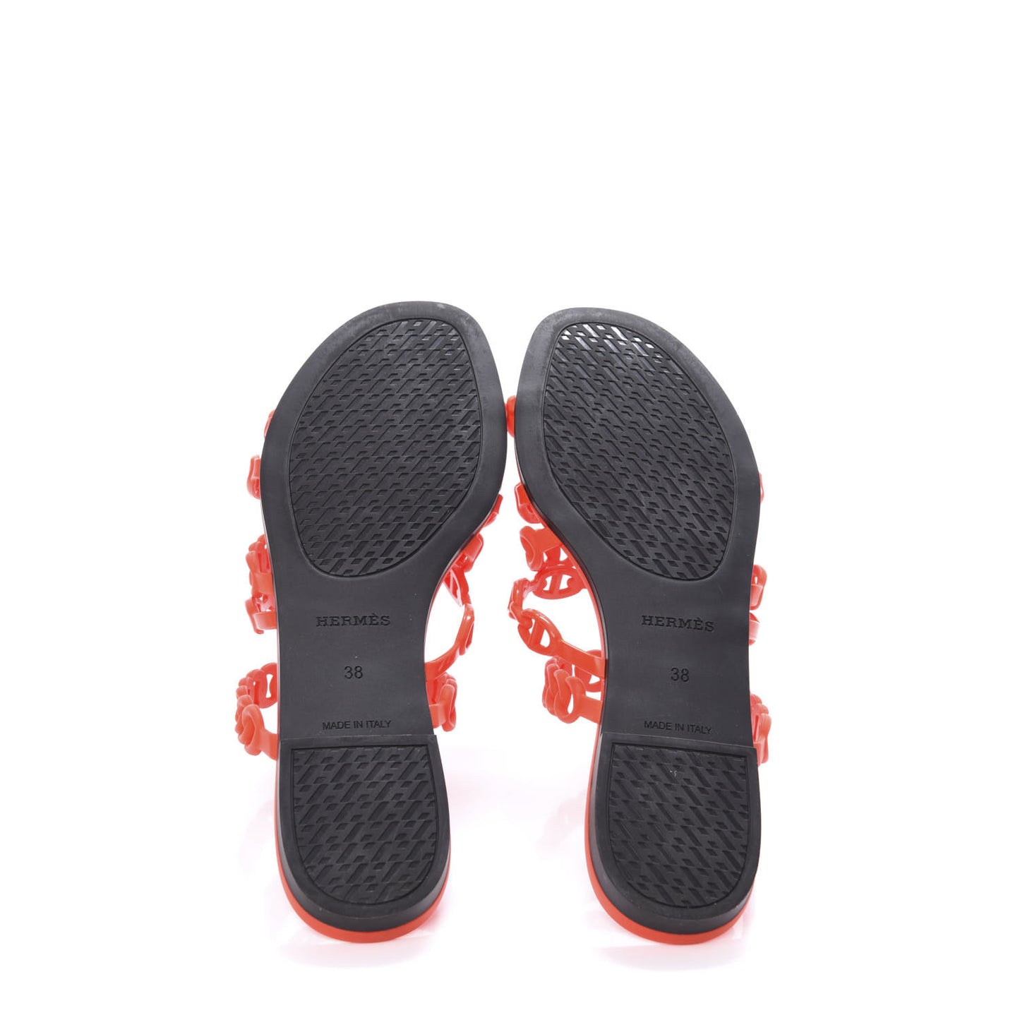 Rubber Chaine d'Ancre Nude Sandals 38 Pavot