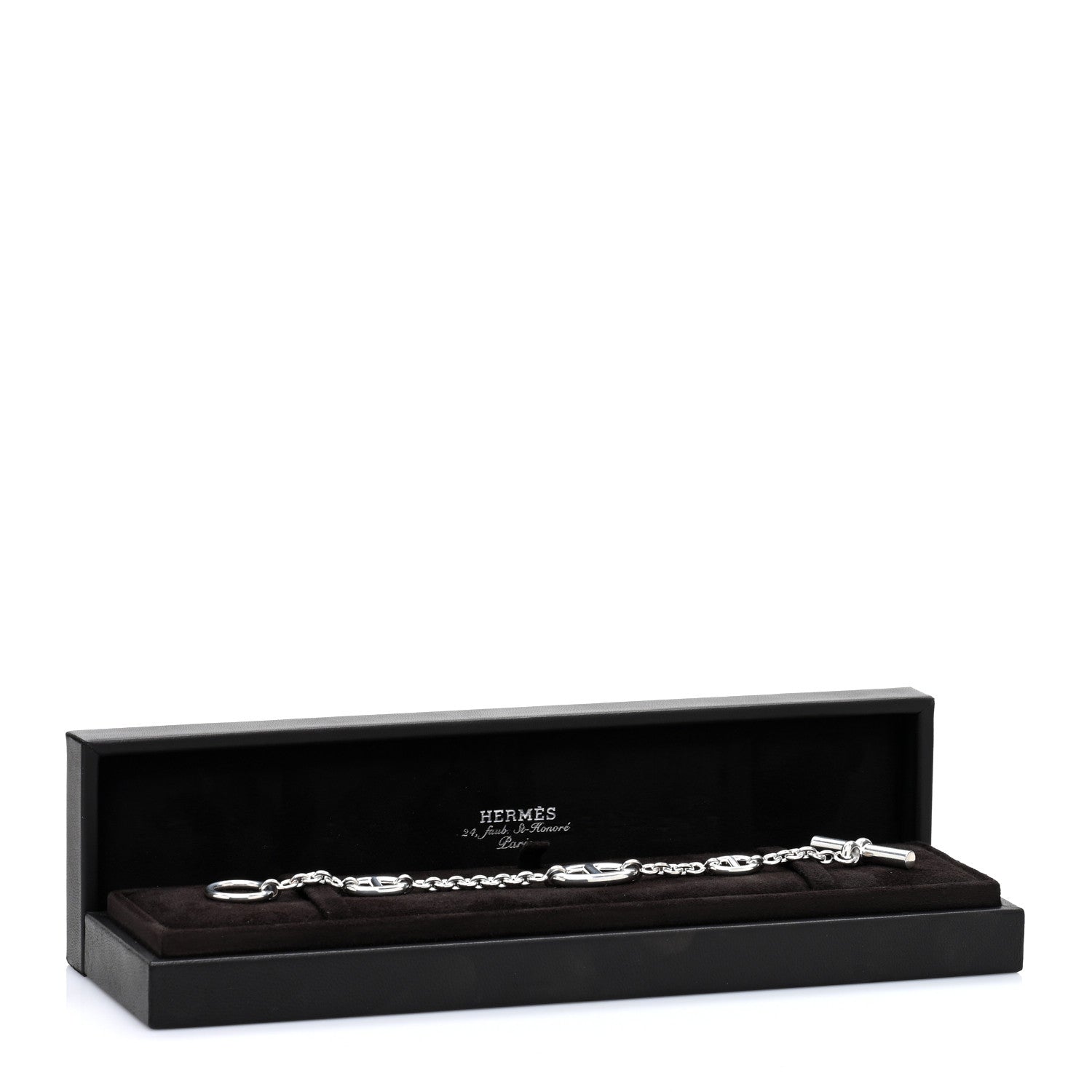 Hermes Sterling Silver Farandole Bracelet ST 4 of 4