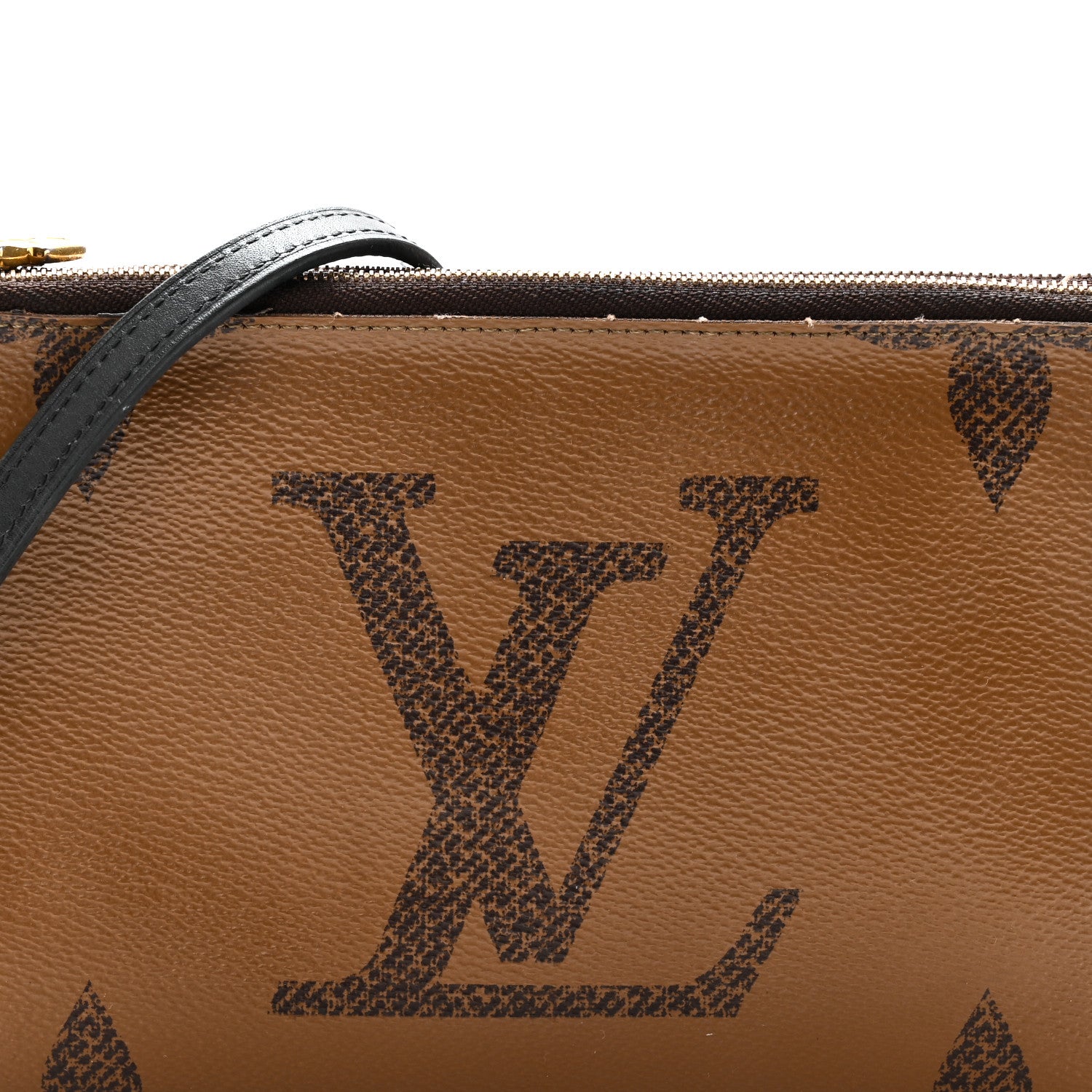 Louis Vuitton Reverse Monogram Giant Double Zip Pochette 9 of 13