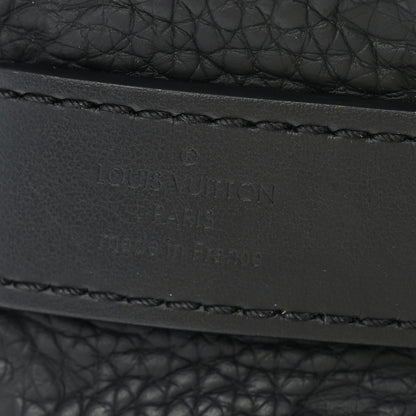Louis Vuitton Monogram Taurillon Keepall Bandouliere 25 Black 6 of 12