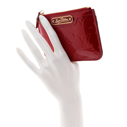 Louis Vuitton Vernis Key Pouch Pomme D'Amour 2 of 7