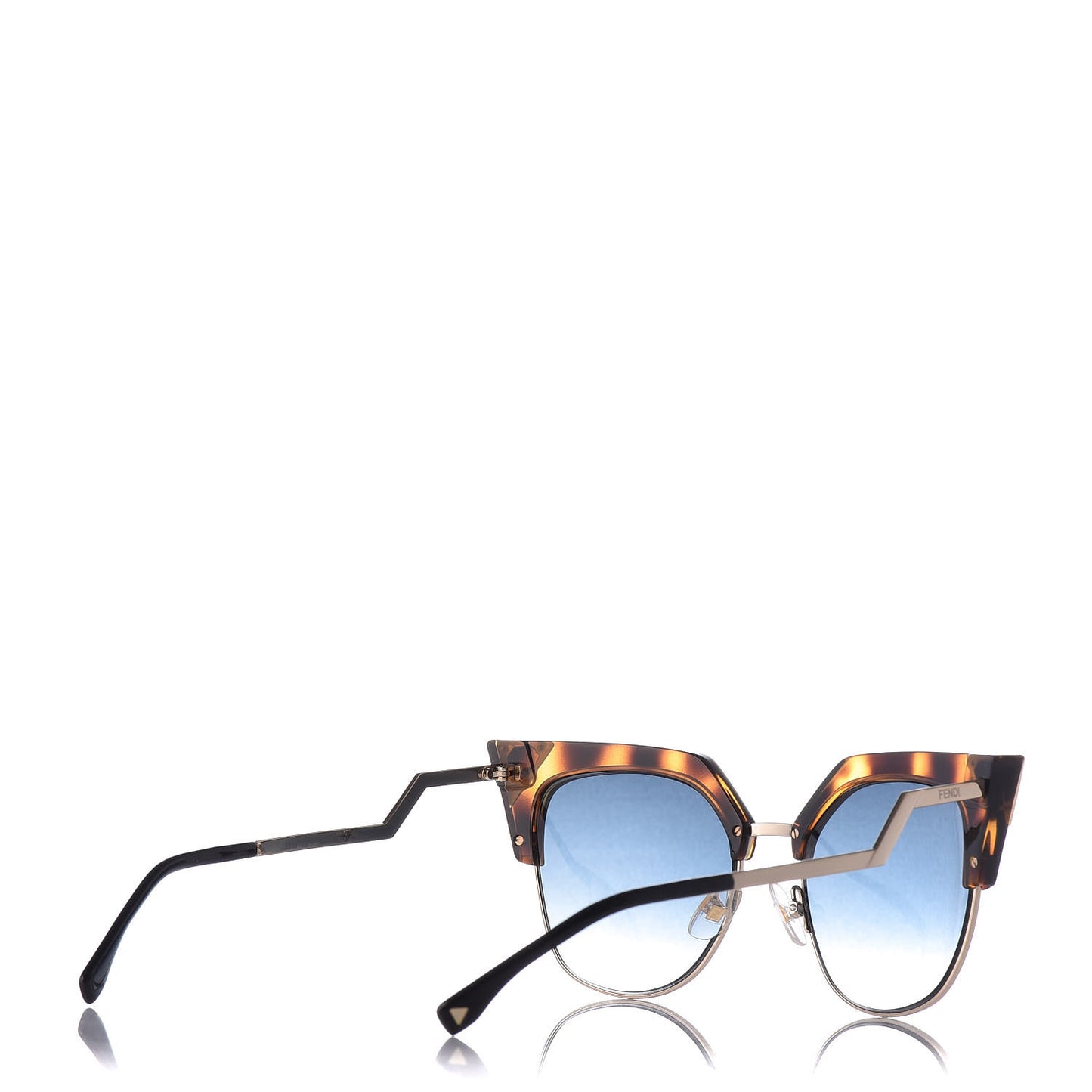 Iridia Cat Eye Sunglasses FF 00419/S Brown