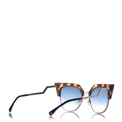 Fendi Iridia Cat Eye Sunglasses FF 00419/S Brown 4 of 7