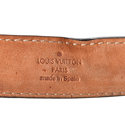 Louis Vuitton Mini Monogram 25mm LV Initiales Belt 80 32 5 of 7