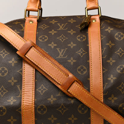 Louis Vuitton Monogram Keepall Bandouliere 55 9 of 16