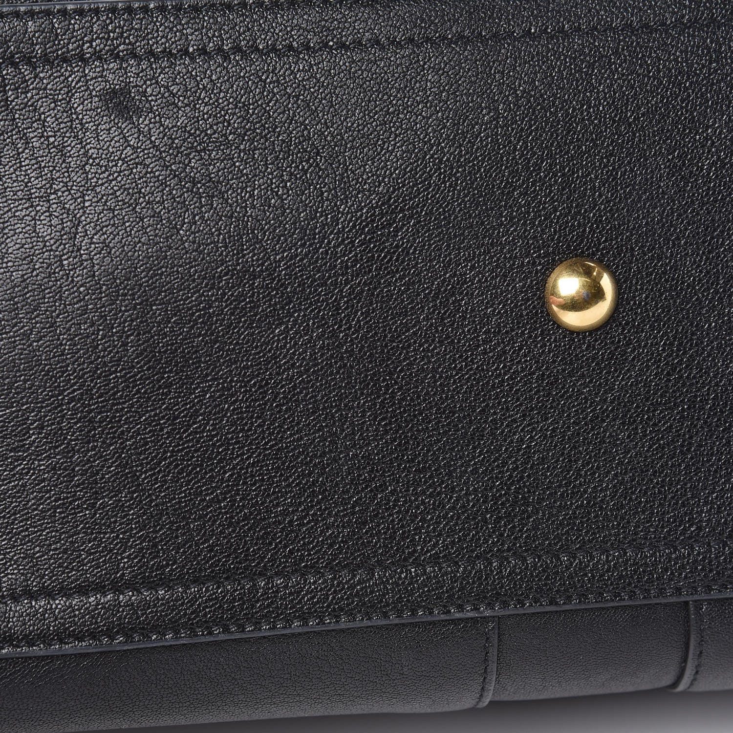Saint Laurent Sheepskin Small Cabas ChYc Black 9 of 11