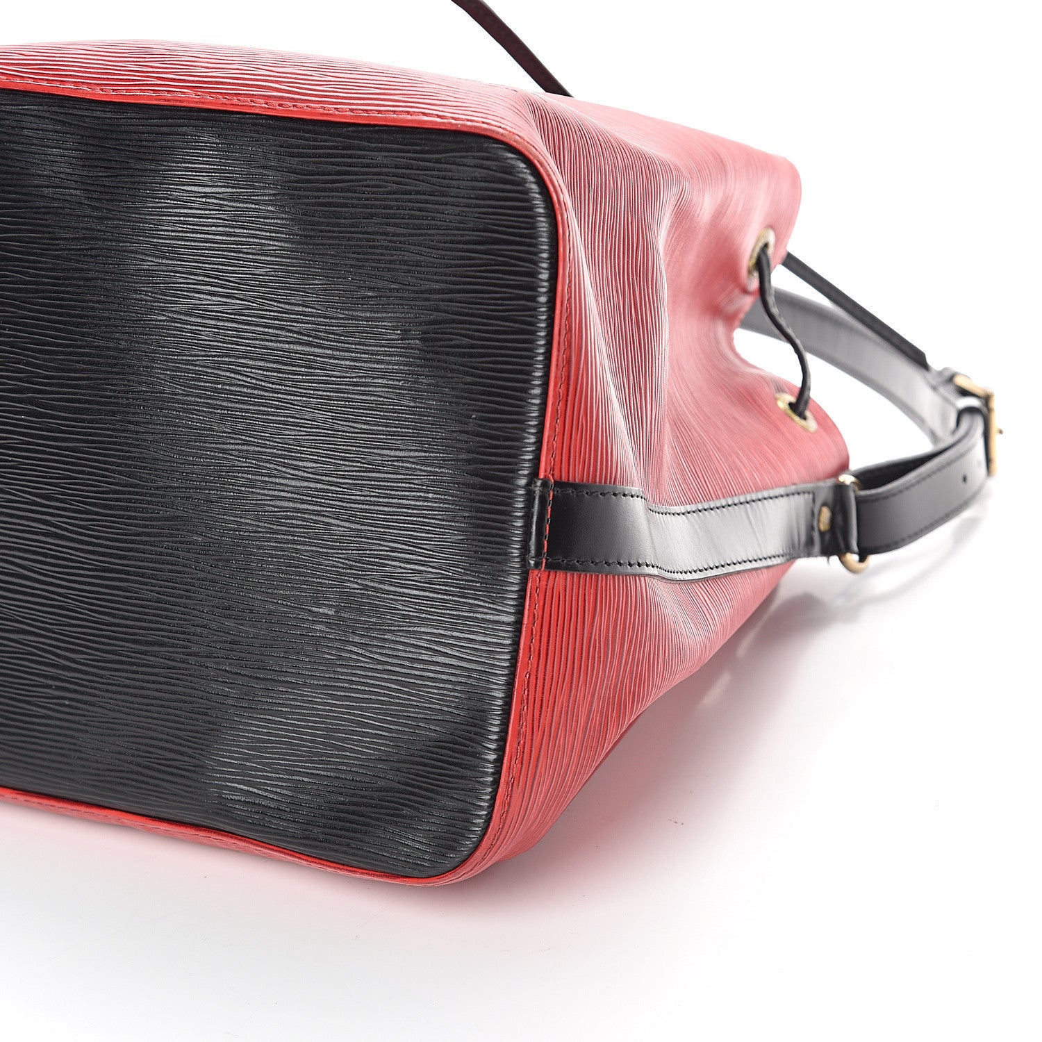 Louis Vuitton Epi Petit Noe Red Black 7 of 8