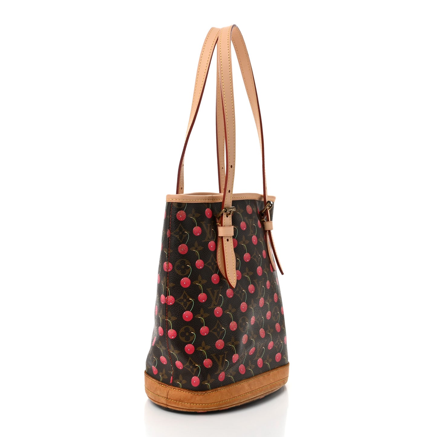 Monogram Cerises Bucket Bag