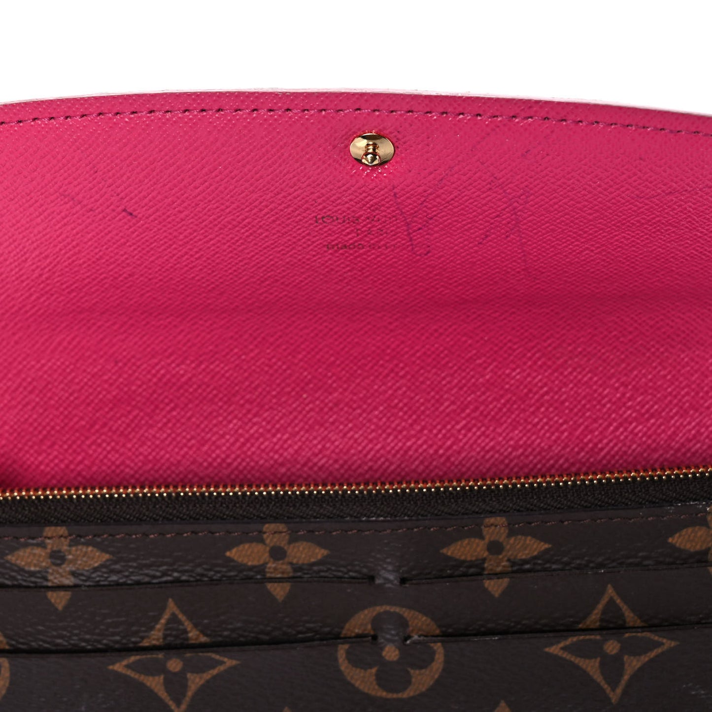 Monogram Bloom Flower Emilie Wallet