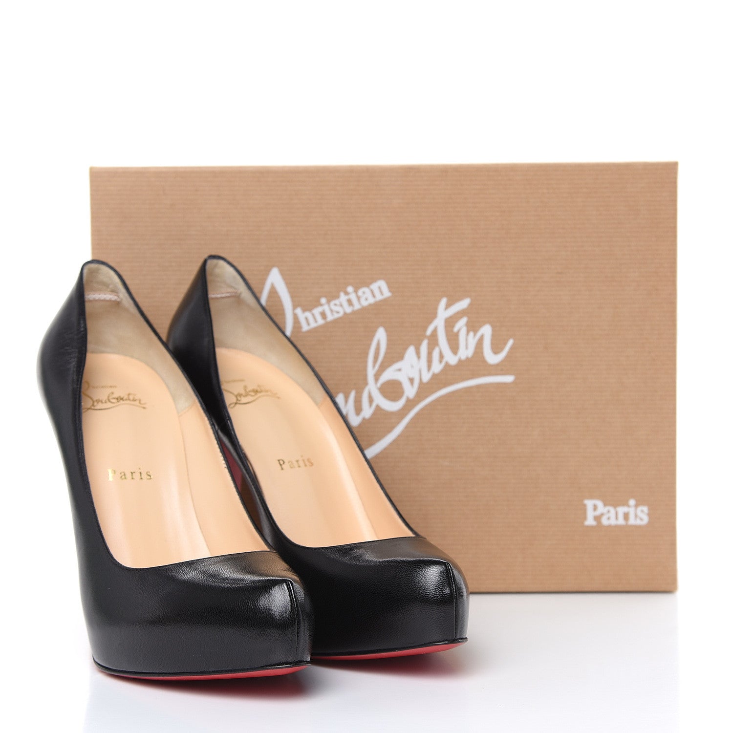 Christian Louboutin Kid Rolando 120 Pumps 38.5 Black 8 of 8