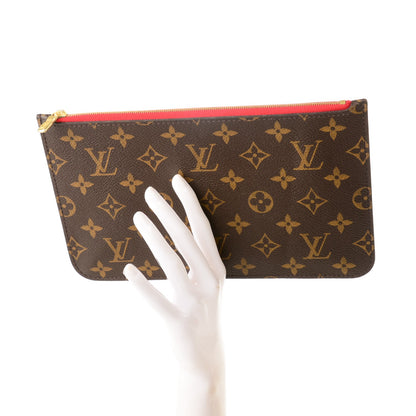 Louis Vuitton Monogram Neverfull MM GM Pochette Cherry 2 of 14