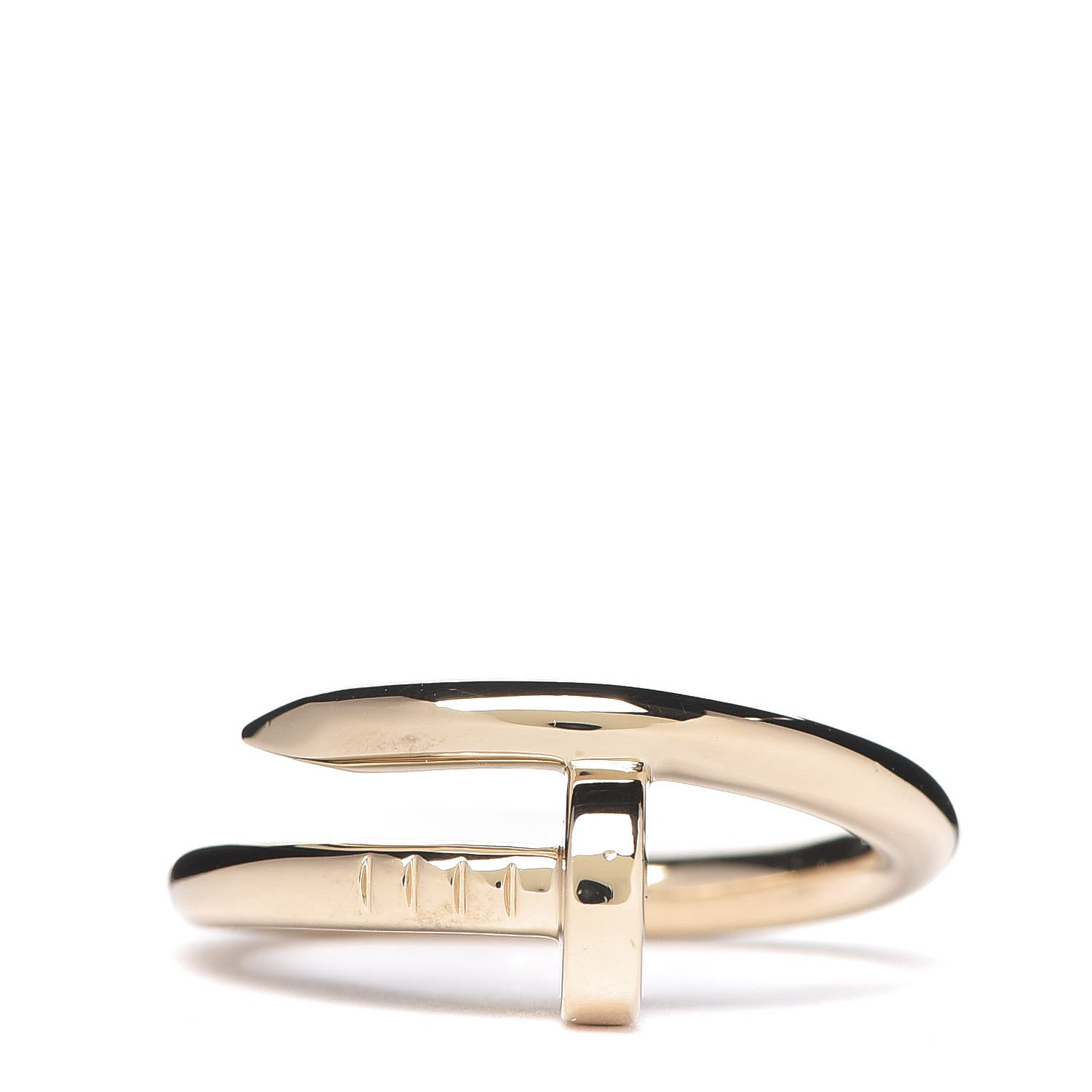 Cartier 18K Yellow Gold Juste Un Clou Ring 57 8 1 of 5