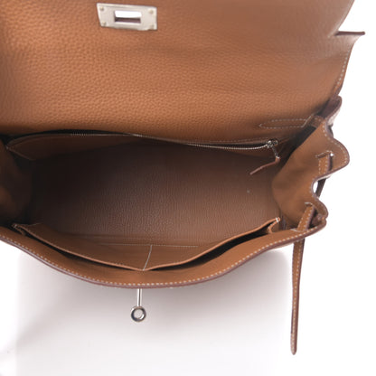 Hermes Togo Kelly Retourne 32 Gold 5 of 12