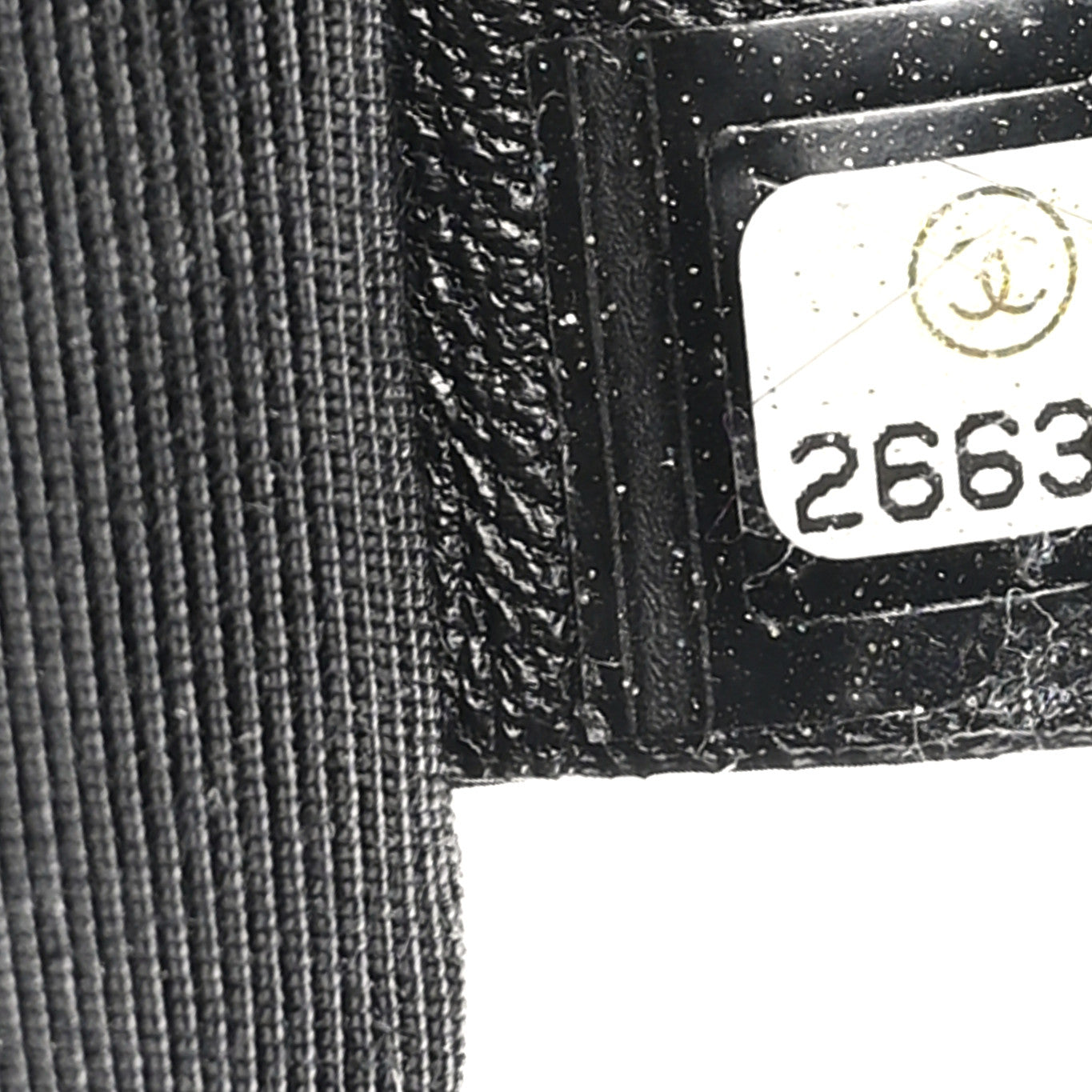 Chanel Crumpled Calfskin Quilted 31 Large Shopping Bag Black 7 of 10