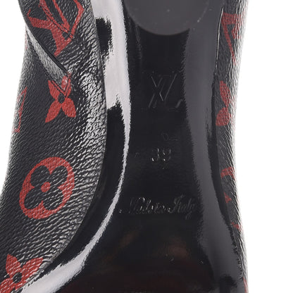 Louis Vuitton Monogram Infrarouge New Revival Boots 39 Black 6 of 9