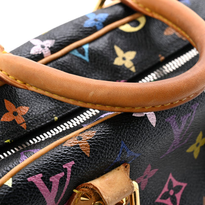 Louis Vuitton Monogram Multicolor Trouville Black 11 of 12