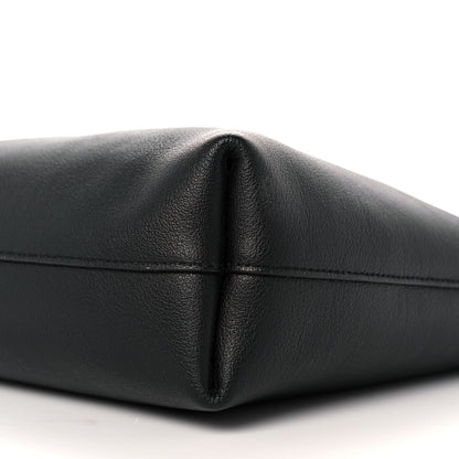 Saint Laurent Calfskin Medium Shopping Tote Black 6 of 9
