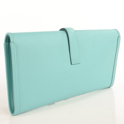Hermes Veau Swift Jige Elan 29 Clutch Bleu Atoll 7 of 13