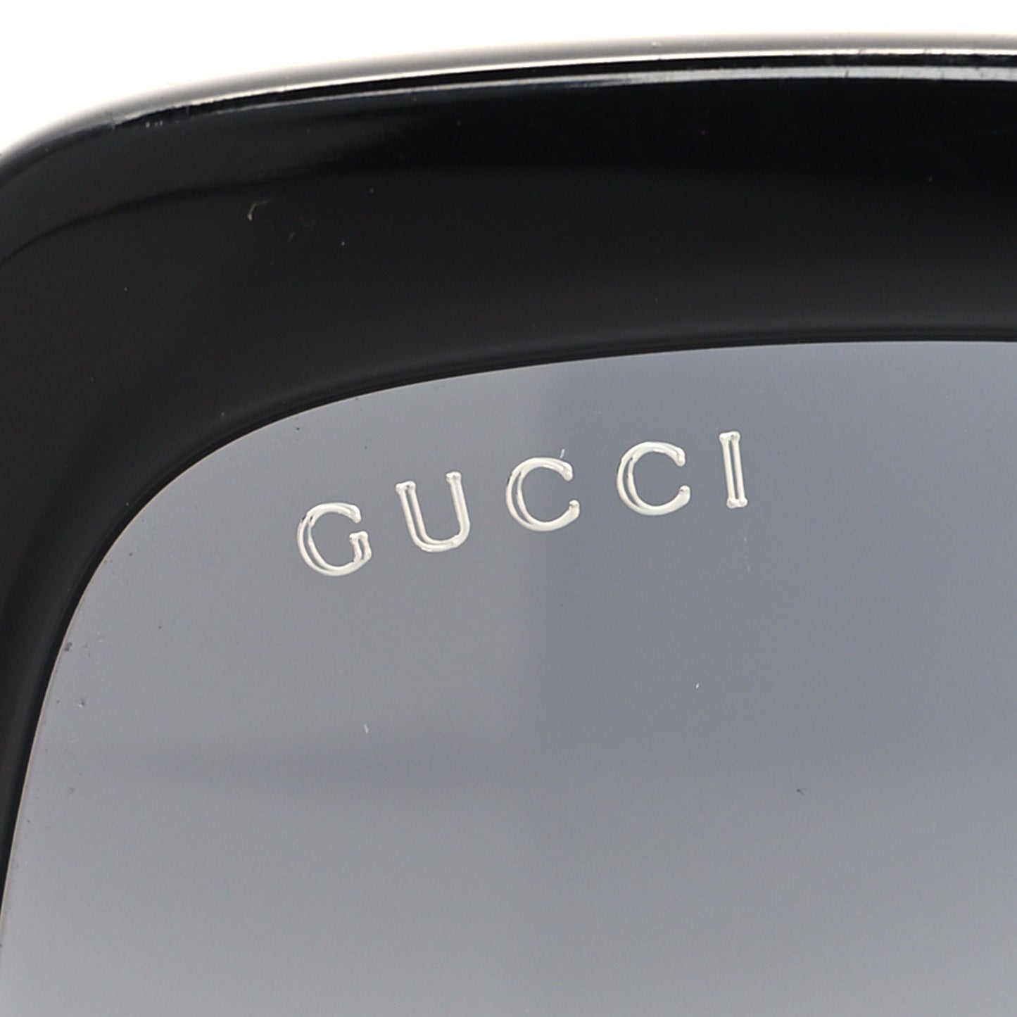 Acetate Square Frame Sunglasses GG1337S Black