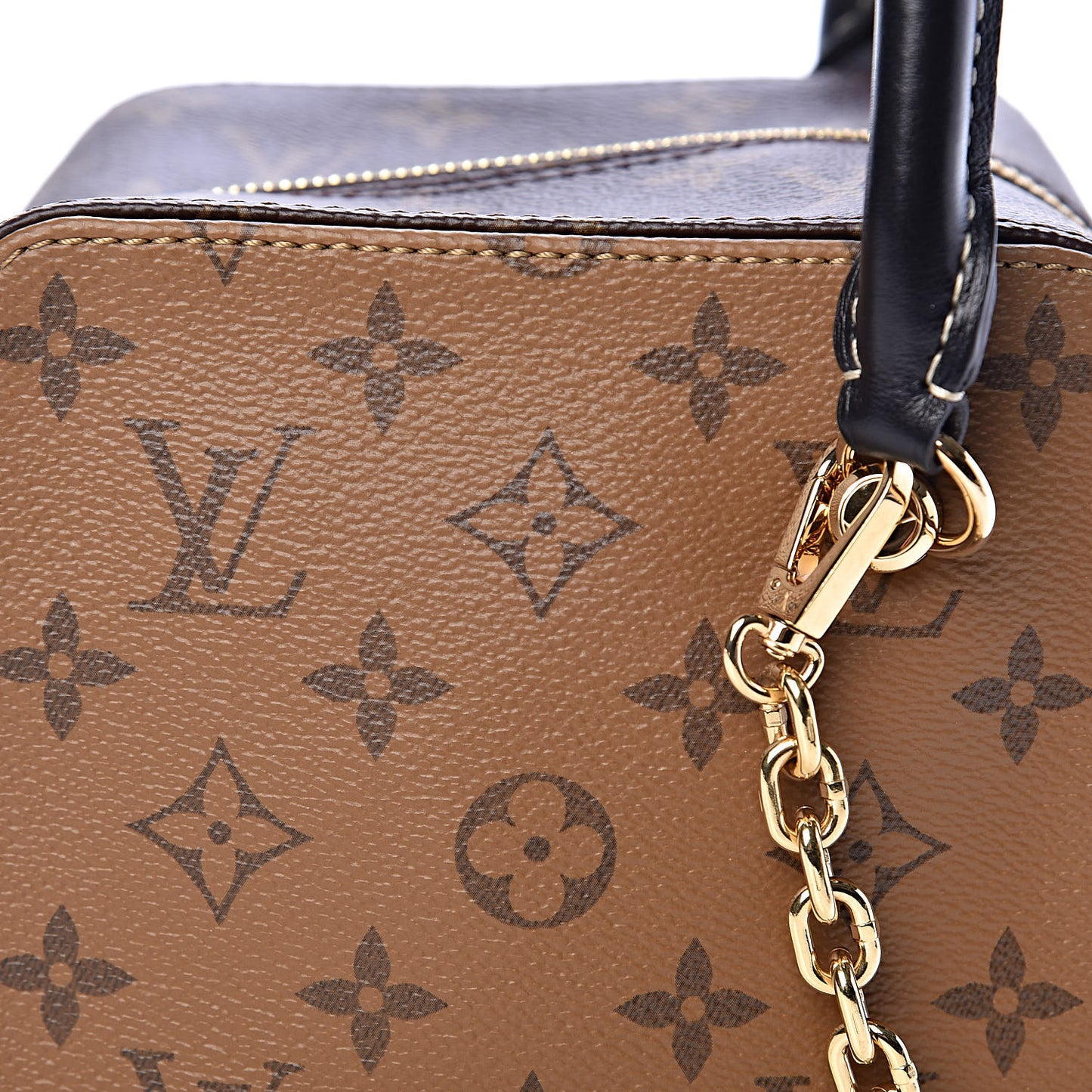 Reverse Monogram Square Bag