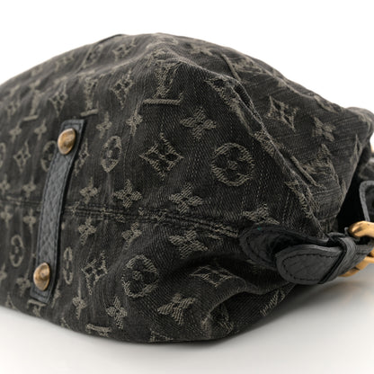 Louis Vuitton Denim Neo Cabby MM Black 10 of 14