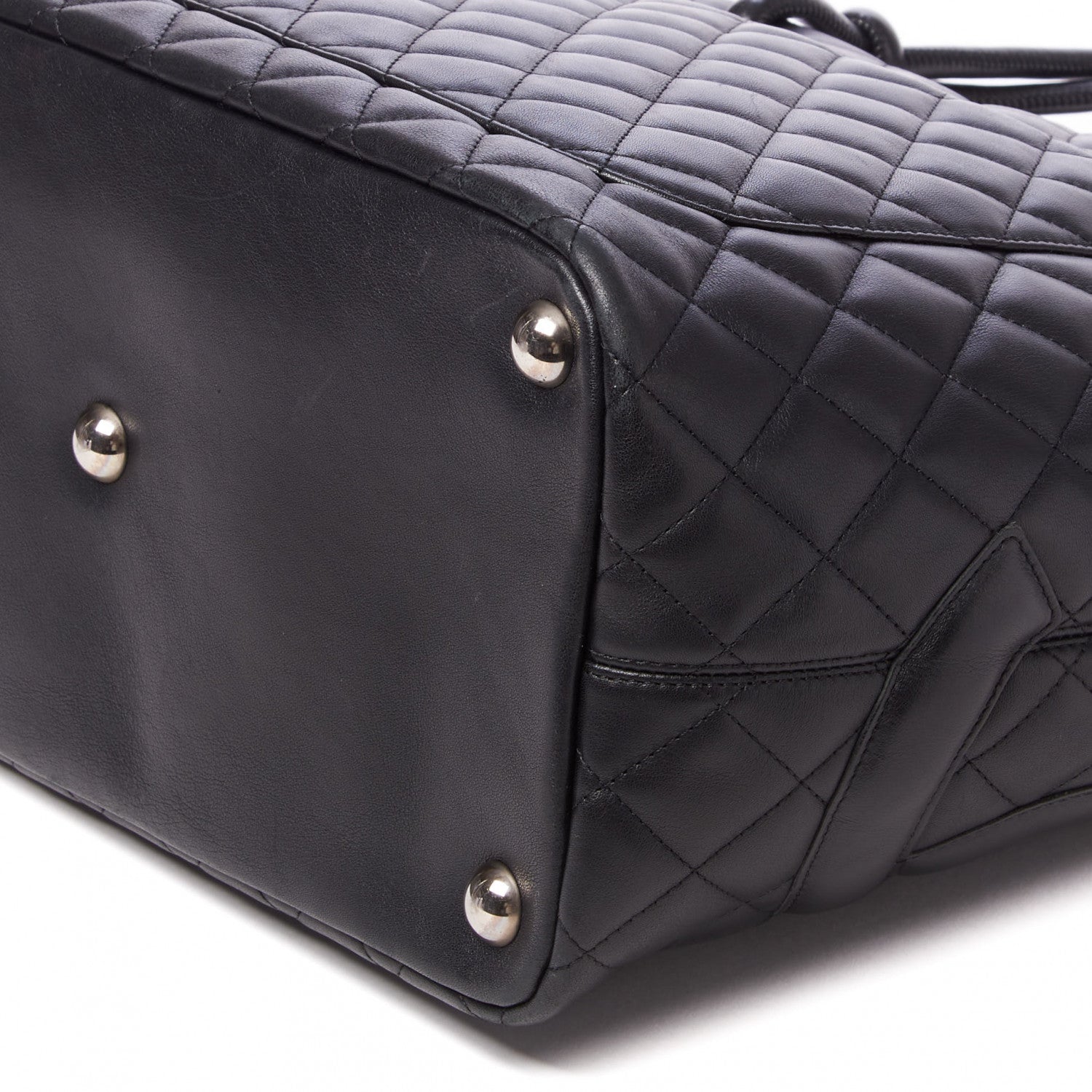 Chanel Calfskin Quilted Large Cambon Tote Black 6 of 8