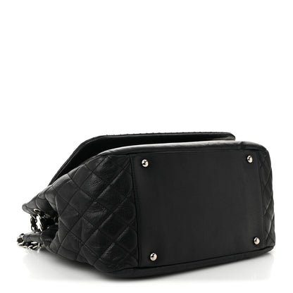 Chanel Calfskin Medium On the Bund Flap Black 4 of 14