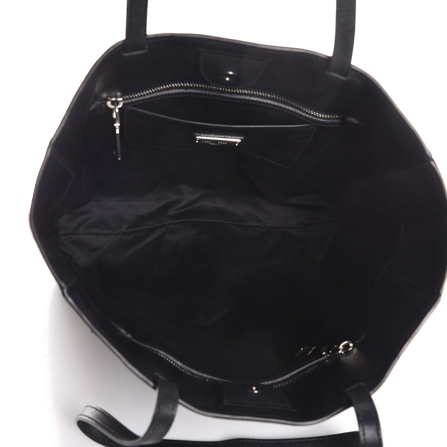 Vitello Soft Calf Tote Black