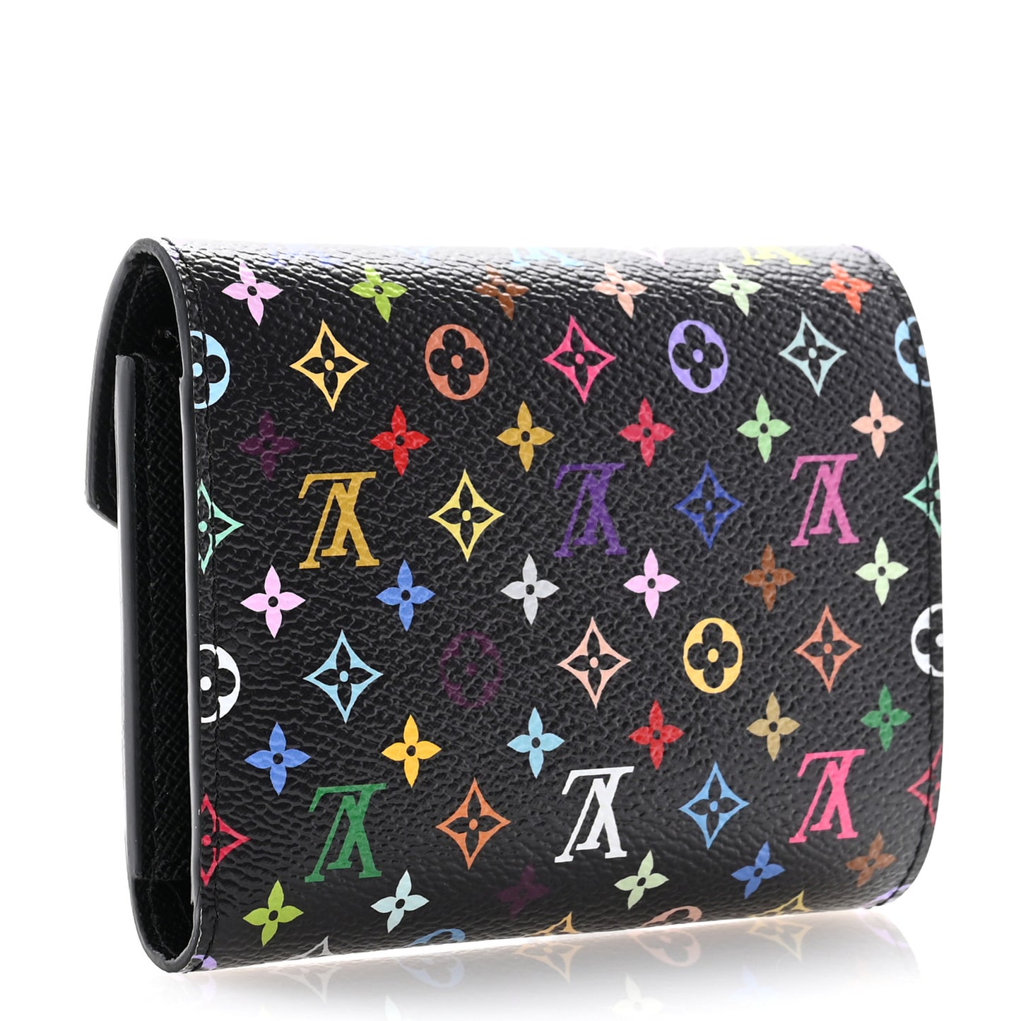LV x TM Monogram Multicolor Victorine Wallet Black