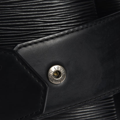 Louis Vuitton Epi Sac D'Epaule GM Black 7 of 7