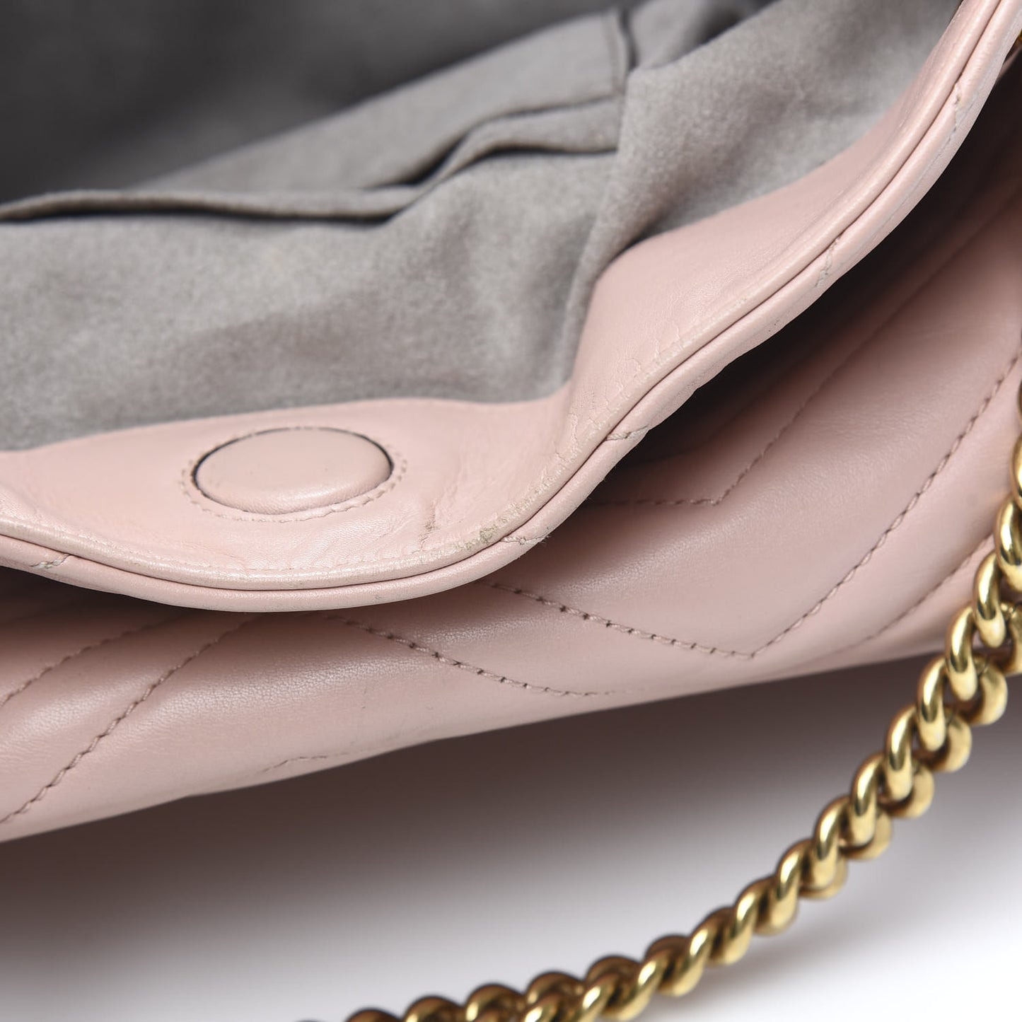 Calfskin Matelasse Medium GG Marmont Shoulder Tote Bag Perfect Pink