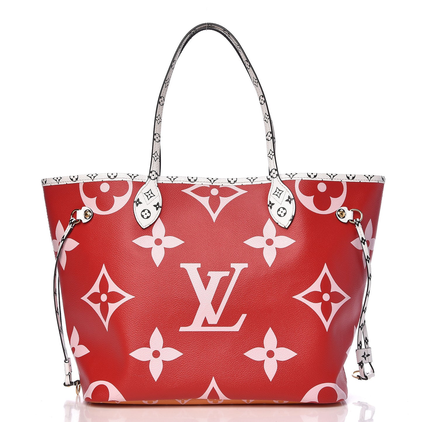 Monogram Giant Neverfull MM Rouge