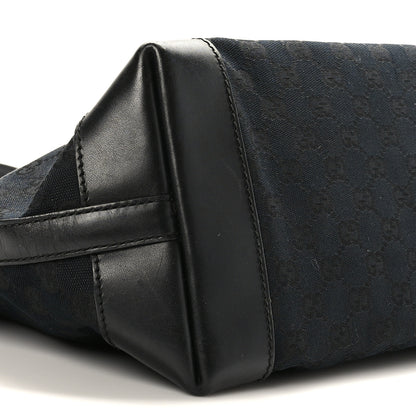 Gucci Monogram Medium Craft Tote Black 6 of 7