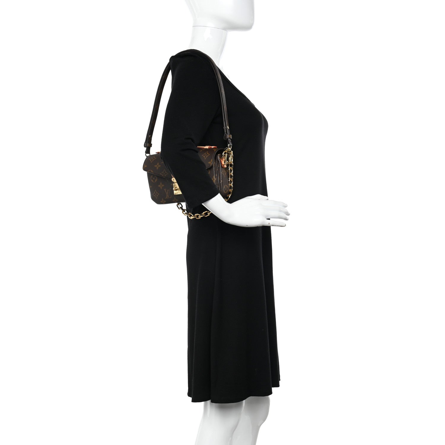 Louis Vuitton Monogram Pochette Metis East West 2 of 10