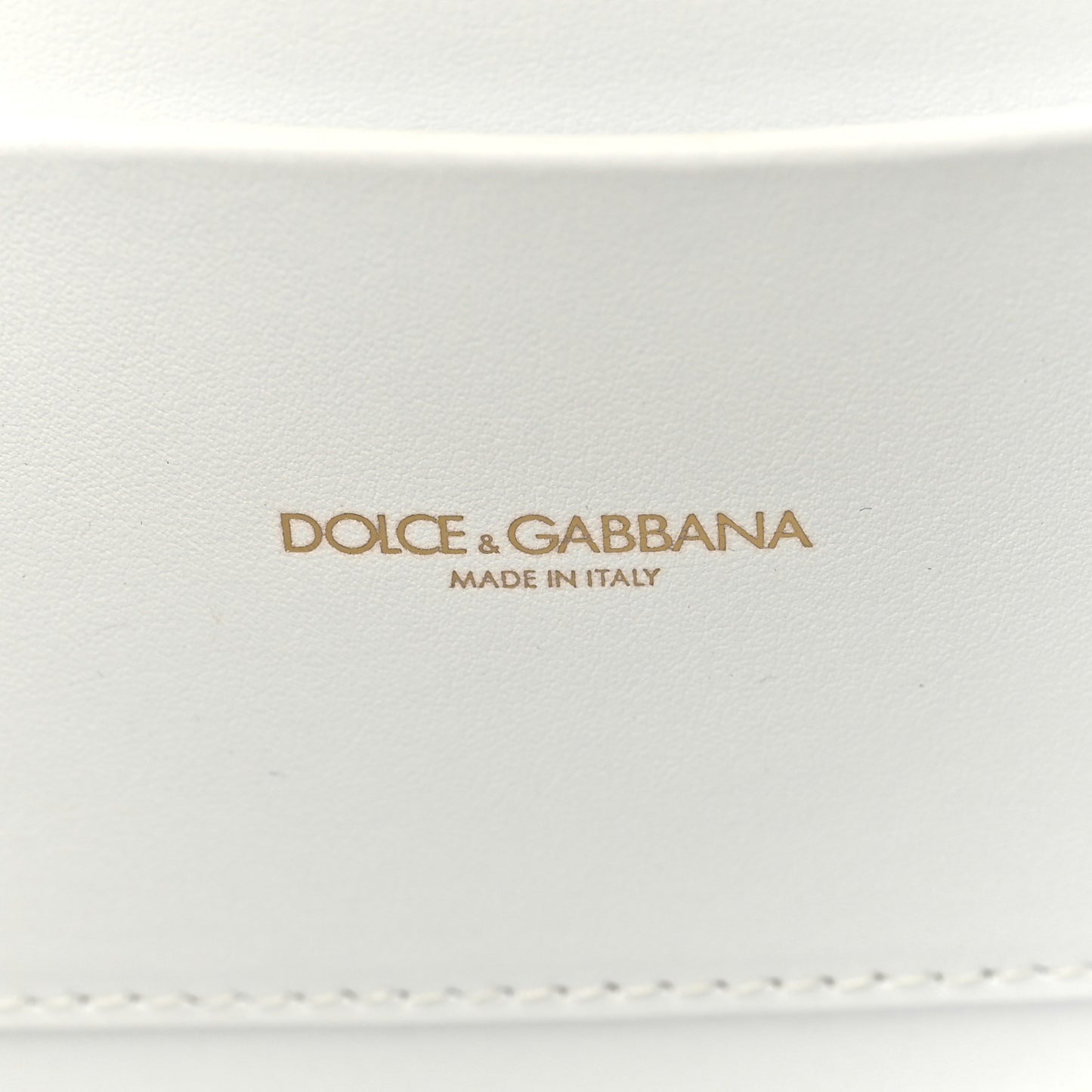 Smooth Calfskin Medium Devotion Crossbody Bag White