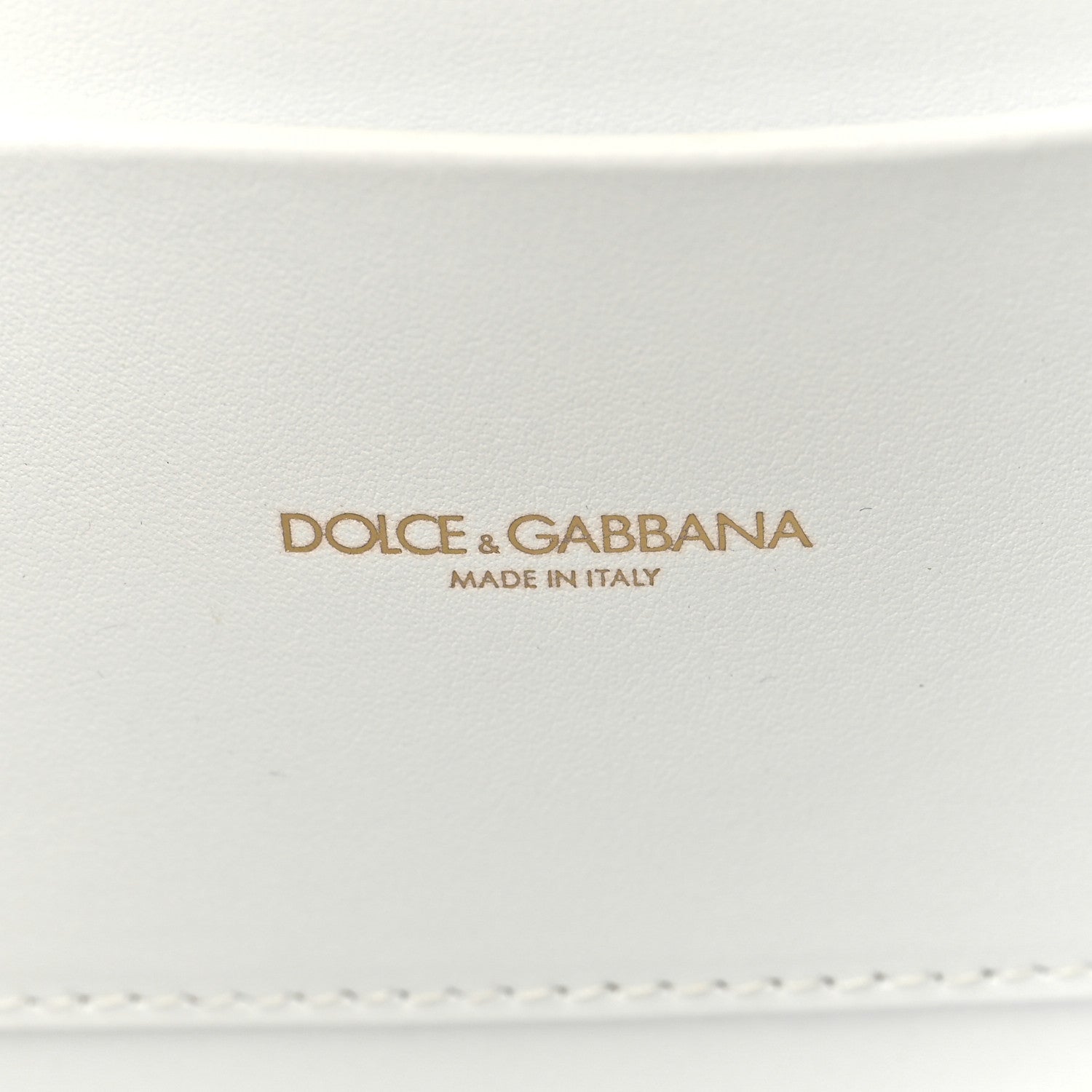 Dolce & Gabbana Smooth Calfskin Medium Devotion Crossbody Bag White 6 of 11