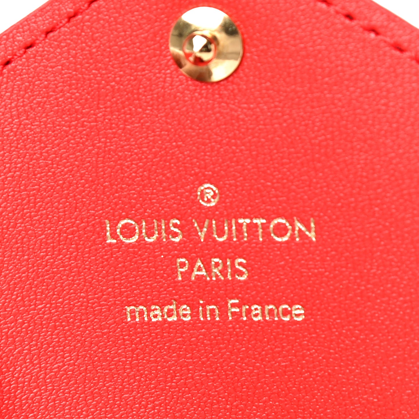 Monogram Medium Kirigami Pochette Insert Coquelicot