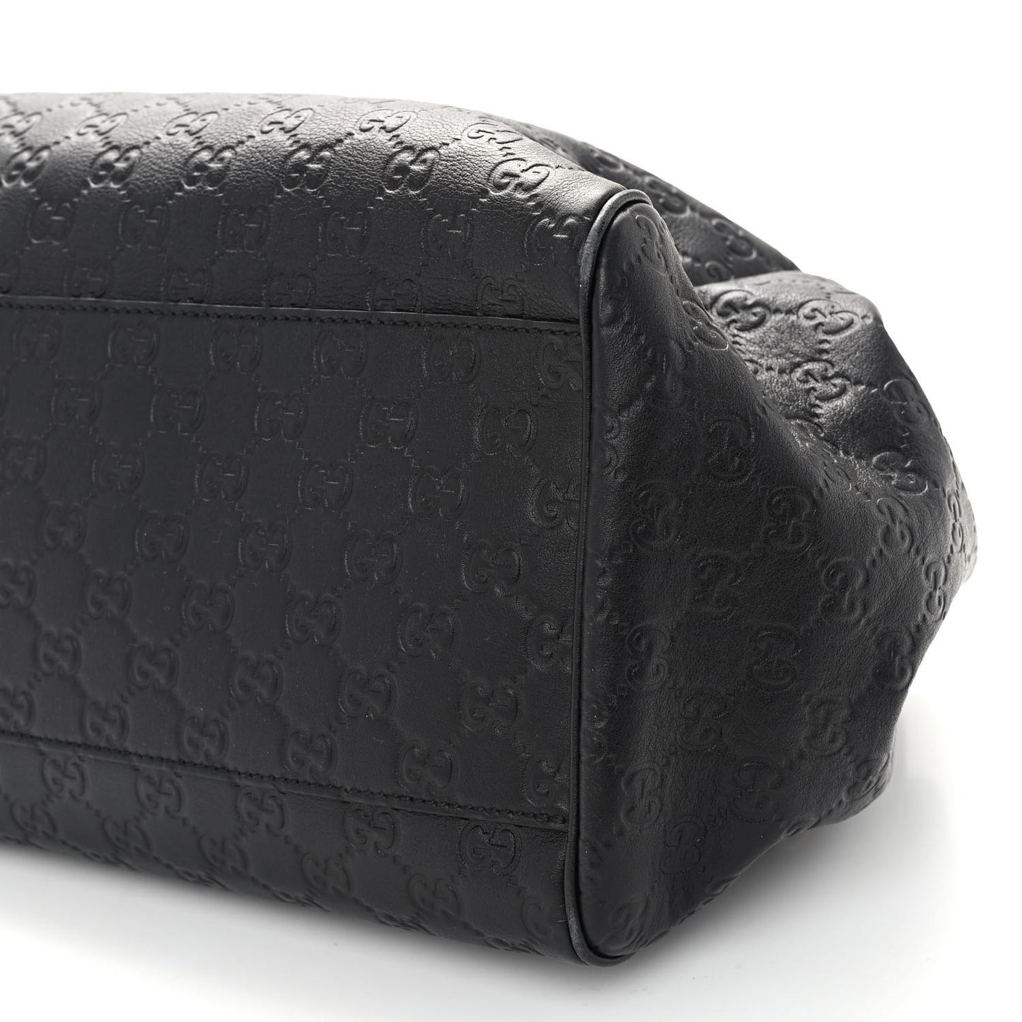 Guccissima Medium Emily Shoulder Bag Black