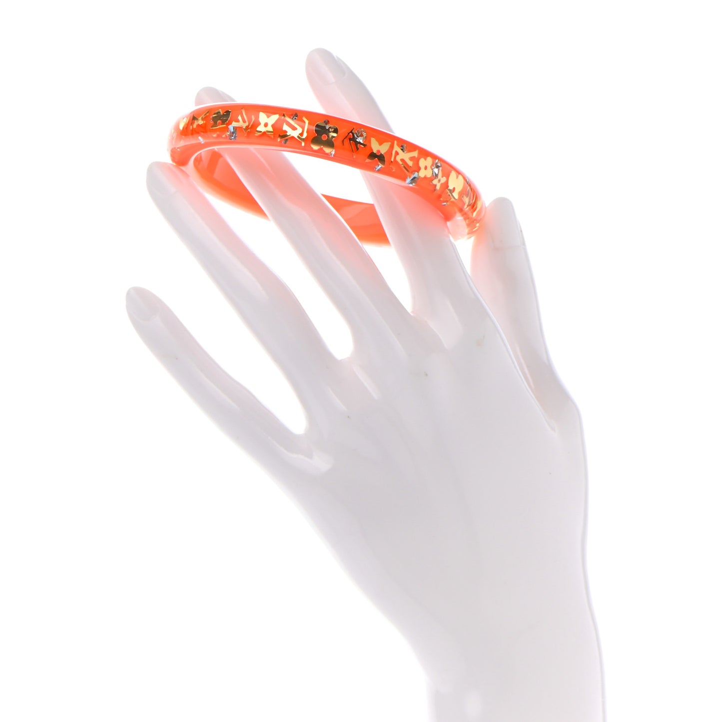 Resin Swarovski Medium Inclusion Bracelet PM Orange Sunset