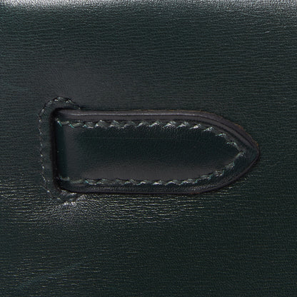 Hermes Box Kelly Sellier 32 Vert Fonce 12 of 32