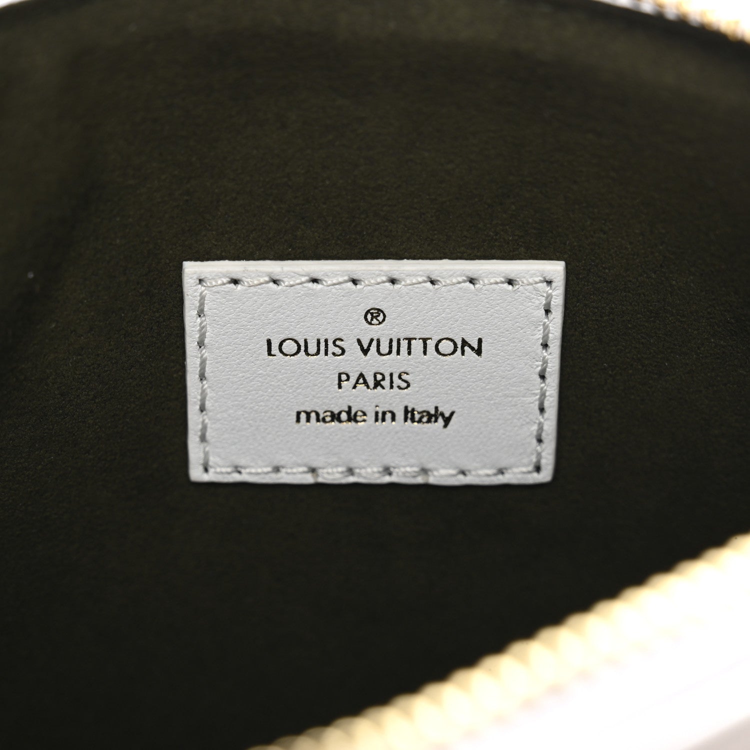 Louis Vuitton Lambskin Embossed Monogram Coussin BB White 5 of 8