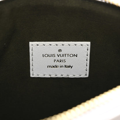 Louis Vuitton Lambskin Embossed Monogram Coussin BB White 5 of 8
