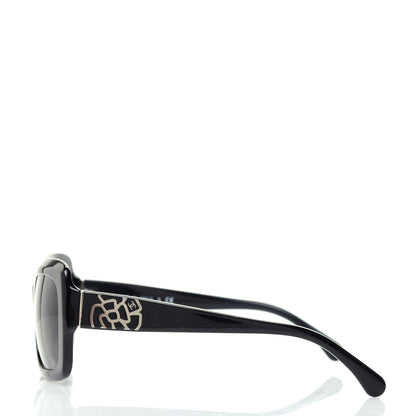 Chanel CC Camellia Sunglasses 5249 Black 3 of 7
