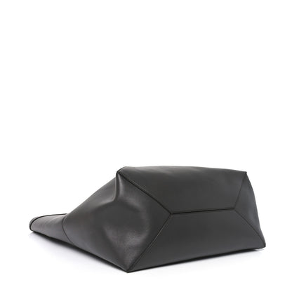 Loewe Shiny Calfskin Large Puzzle Fold Tote Dark Grey 4 of 10
