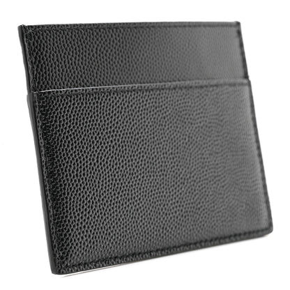 Saint Laurent Grain De Poudre Card Case Black 3 of 7