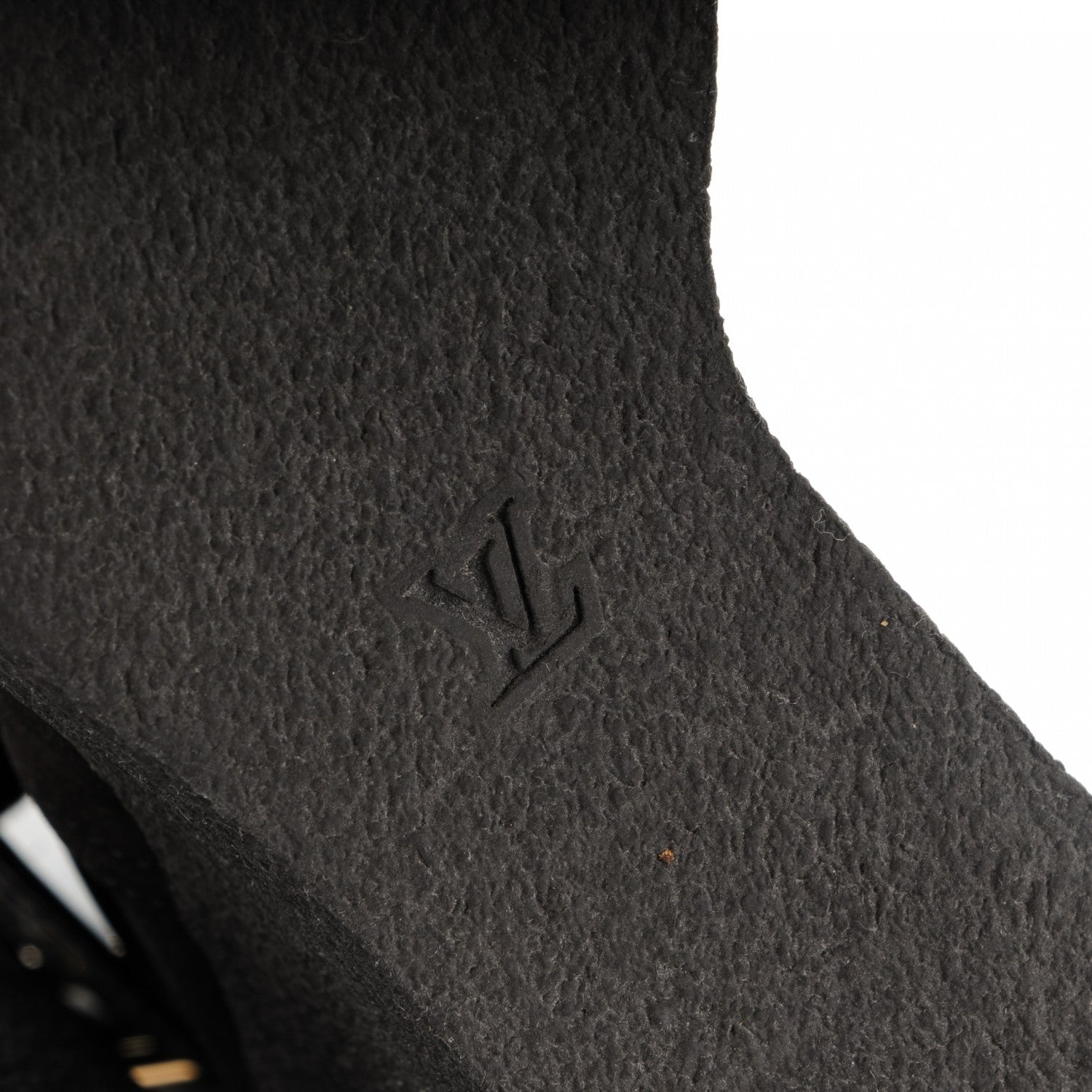 Louis Vuitton Suede Calfskin Crossroads Wedge Ankle Boots 37.5 Black 5 of 7