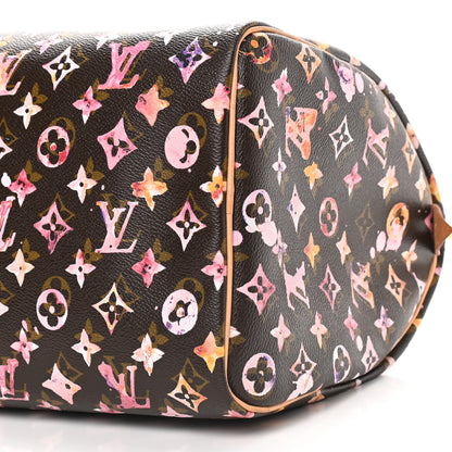 Louis Vuitton Watercolor Aquarelle Speedy 35 Brown 8 of 9