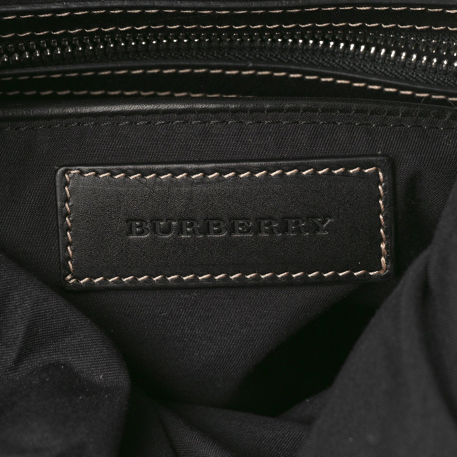 Burberry Nylon Vintage Check Medium Rucksack Backpack Antique Yellow 6 of 8