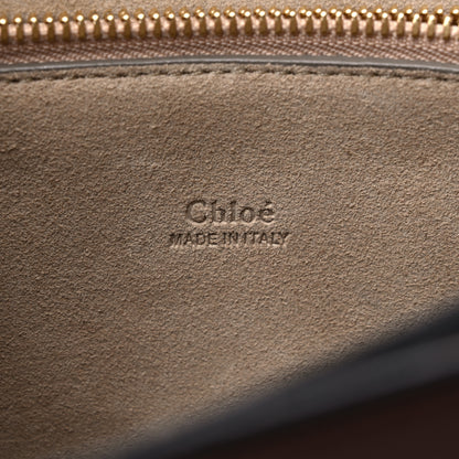 Chloe Suede Calfskin Medium Faye Shoulder Bag Tobacco 6 of 19