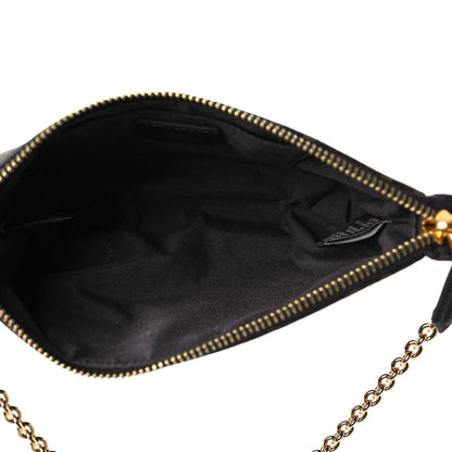 Fendi Zucca Spalmati Vitello Elite Pochette Tobacco Ebano 4 of 8